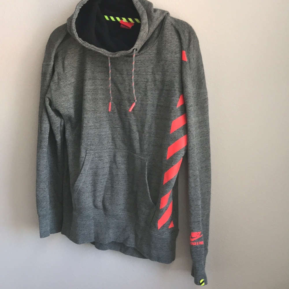Oversized nike sweatshirt with cowl neck